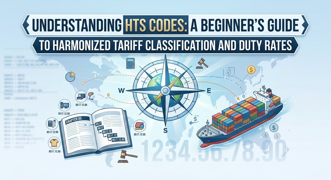 Understanding HTS Codes: A Beginner’s Guide to Harmonized Tariff Classification and Duty Rates